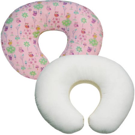 Boppy Bare Naked Pillow and Your Choice Bonus Slipcover Bundle