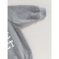 thumbnail image 6 of Canis Baby Fall Jumpsuit Leisure Long Sleeve Round Neck Alphabet Bodysuit, 6 of 9