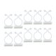 thumbnail image 5 of 10 piezas de clips para plantas trepadoras de pared, clips para jardín al aire libre S blanco, 5 of 9