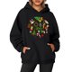 thumbnail image 1 of MIARHB Sudadera con capucha para mujer, de gran tamaño, con cuello redondo, manga larga, con estampado navideño, sudaderas con capucha, talla S, 1 of 6