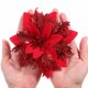 thumbnail image 5 of BESTYASH 12Ud Flores Decorativas Rojas Para Manualidades Y Fiestas Navideñas Con Clips Y Incluidos, 5 of 6