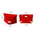 thumbnail image 3 of LJNYFDC Folding Step Stool Outdoor Stool Foldable Design Strong Load Bearing Compact Size Portable Camping Hiking Collapsible Step Stool, 3 of 7