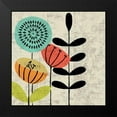 thumbnail image 2 of Zarris, Charliklia 15x15 Black Modern Framed Museum Art Print Titled - Adas Garden I, 2 of 5