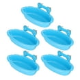 thumbnail image 3 of Bañera para loros, 5 piezas, baño de plástico para pájaros, cuenco de agua para pájaros, cuenco de agua para loros, construido para profesionales, 3 of 9
