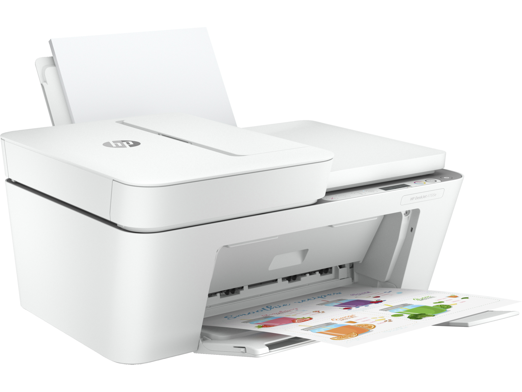 HP DeskJet 4155e All-in-One Inkjet Printer, Color Mobile Print, Copy, Scan, Send - image 4 of 7