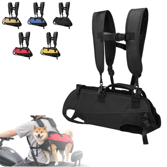 Purse Dog Carrier Backpack for Small Dogs, Horizontal Pet Sling Carrier with Backpack Straps, Shoulder Strap & 1.5 m Leash, Breathable Adjustable Puppy Purse for Cats