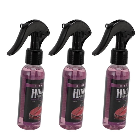 YAHHU Quick Car Coating Spray 3 in 1 High Protection Fast Polishing Wax Spray, Efficient Cleaning and Repairing Ceramic Coating for Vehicles (15.87 oz / 450 g)