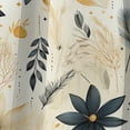 thumbnail image 4 of Designart "Urban Fern Elegance" Floral Blackout Curtain Single Panel, 4 of 4