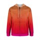 thumbnail image 3 of Sudadera con capucha para hombre, informal, a la moda, con cremallera, estampado degradado, manga larga, sudadera con capucha, blusa de poliéster para hombre, 3 of 4