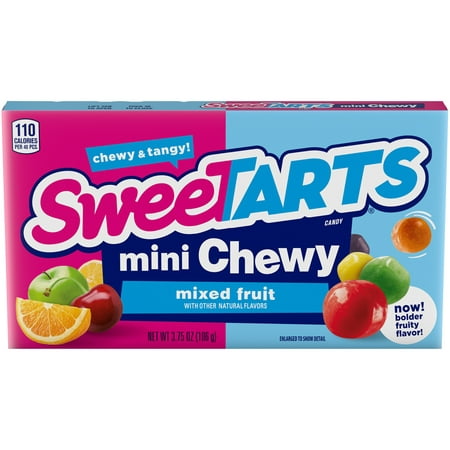 SweeTARTs Mini Chewy Mixed Fruit Candy, 3.75 oz box
