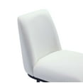 thumbnail image 5 of Manhattan Comfort Serena Upholstered Barstool with Steel Base in White, 5 of 11