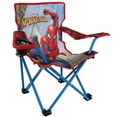 thumbnail image 2 of Spider-Man Kids Camp Chair, Outdoor Chair for Kids with Cup Holder and Carry Bag, 2 of 5
