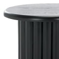 thumbnail image 7 of Safavieh Monka Modern Wood Round End Table, Balck, 7 of 7