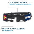 thumbnail image 4 of Buckle-Down Pet Collar, Dog Collar Plastic Buckle, Colorado Boulder Flag Blue White Red Yellow, 20 to 31 Inches 1.5 Inch Wide, 4 of 8