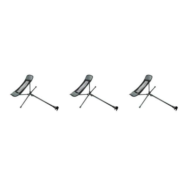 Silla plegable para exteriores Eigraketly taburete de pierna de extensión retráctil Gris