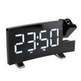 thumbnail image 2 of Reloj despertador digital Bling Bling con proyección de 180° en el techo y pared alimentado por USB, 2 of 12