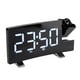 thumbnail image 5 of Reloj De Alarma Digital LED 180 En La Pared De Techo USB Despertador De Potencia Para El Dormitorio Para Niños Durmientes Pesados ​​​​ancianos, 5 of 7