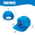 thumbnail image 6 of FORTNITE Baseball Cap for Boys, Quality Made Boys Hat and Fitted Cap, Flatbrim Baseball Hat with Sleek Design Blue, 6 of 7