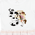 thumbnail image 4 of Inktastic I'm Three-cowgirl Riding Horse Birthday Girls Toddler Dress, 4 of 5