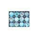 thumbnail image 1 of Billuyoard Paquete de 12 bolas de Navidad para colgar en ambientes festivos, decoraciones de cumpleaños, adornos para exteriores, colgante de Kits de decoración para fiestas Azul, 1 of 6