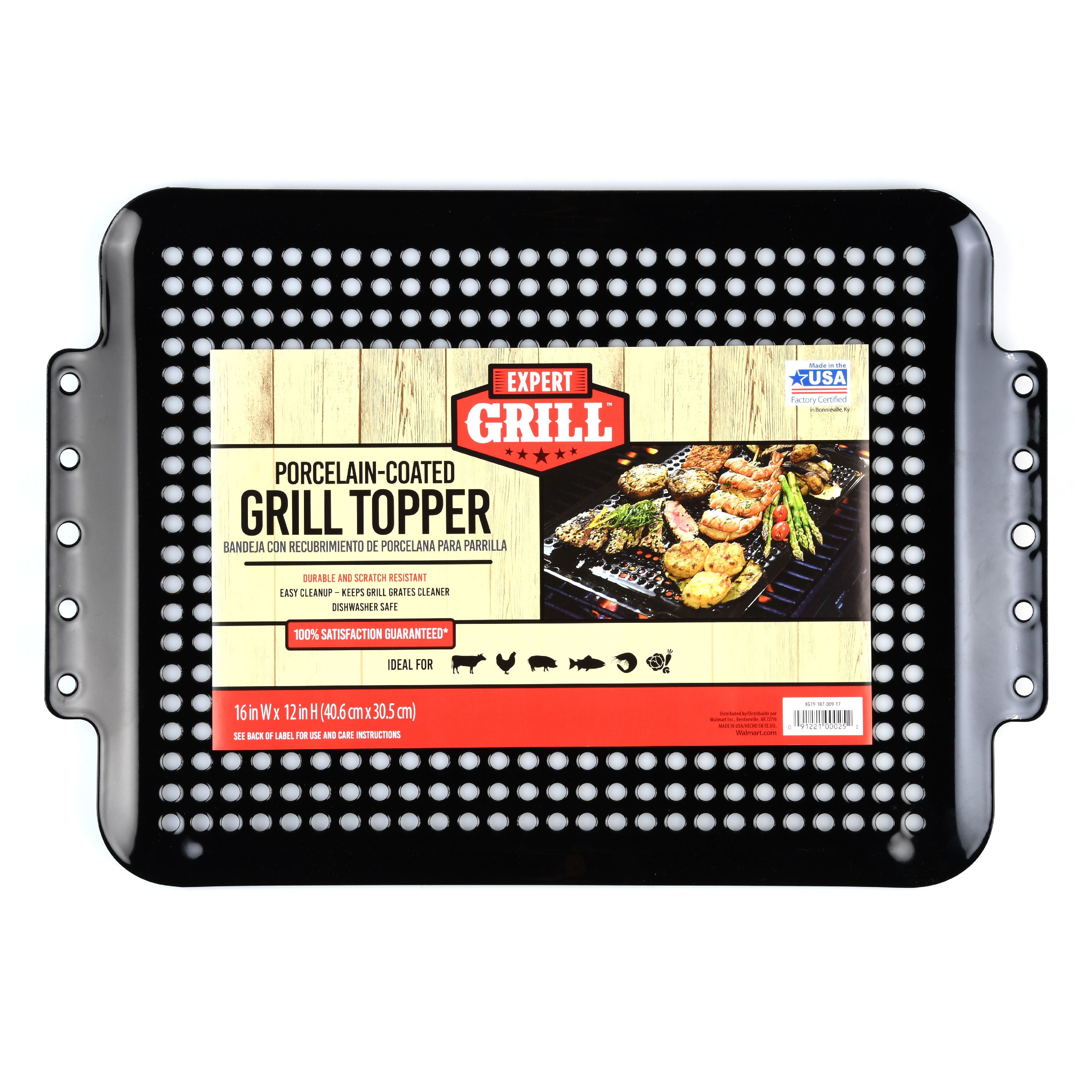 Expert Grill Porcelainenamel Grill Topper, 12" x 16"
