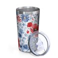 thumbnail image 2 of Pioneer Flower 10oz Tumblers Stainless Steel Tumbler with Lid and Straw,Vacuum Insulated Double Wall Travel Tumbler Cups with Cleaning Brush for Coffee, Tea, 2 of 4