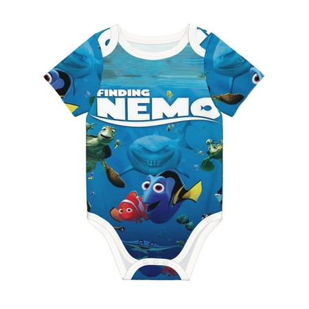 

Finding Nemo Jumpsuit Newborn Baby Bodysuit Infant Outfit 0-24Months Kids Short Clothes