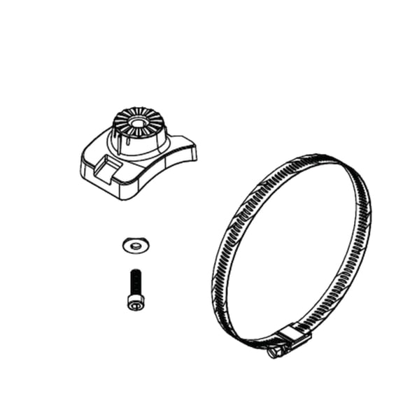 Lowrance Active Target Sonar Trolling Motor Mount Kit Side