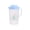 Blue-BU Home Decor, variant on kttectoa Orchid Patterns Clear Plastic Pitcher with Lid Clear Water Pitcher for Cold Drinks Iced Tea Pitcher for Lemonade Iced Tea Milk Beverages