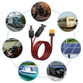 thumbnail image 2 of Conector de cable de panel solar de 12 AWG para adaptador hembra XT60 compatible con 150 cm, 2 of 8
