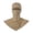 Brown, variant on Sun Protective Scarf Breathable Mesh Head Wrap for Women Men Outdoor Daily Use Lightweight Comfortable, Brown