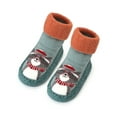 thumbnail image 2 of Deago Infant Baby Boy Girls Toddlers Moccasins Non-Skid Indoor Slipper Shoes Socks Booties with Grips, 2 of 9