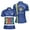 Blue, variant on Custom Multi-color Order of the Eastern Star OES AF&AM Women's Polo Shirt S-5XL