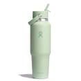 thumbnail image 1 of Botella de viaje Hydro Flask Wide Flex Straw 1.2 L Aloe Green, 1 of 6