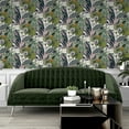 thumbnail image 2 of DUTCH WALLCOVERINGS Wallpaper Passion Flower White and Green, 2 of 4
