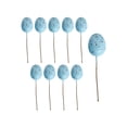 thumbnail image 2 of KOYPTL 10 Pcs Speckled Egg Decorative Ornament Easter Foam Eggs Handicraft Cake Stake Ornament Supplies for Festival Holiday Party Background Decor Easter Eggs Decor Easter Decorations Blue, 2 of 6