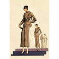 thumbnail image 3 of Vintage Fashion 13x18 Black Modern Framed Museum Art Print Titled - Modeles Originaur: A Business Look, 3 of 5