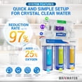thumbnail image 4 of Max Water 50 GPD 10-Stage RO(Reverse Osmosis)Filtration System-Tank & Faucet - pH+ Alkaline(5-in-1), 4 of 6