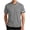 Gray, variant on Antinious Men Sport Outdoors Print Short Sleeve V-Neck Summer Pullover Casual Blouse