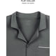 thumbnail image 5 of Dnzceghtig Conjunto de pijama largo de algodón con botones para hombre, 5 of 7