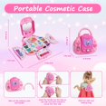 thumbnail image 4 of Kit de maquillaje Topsolid Kids para niña con espejo, lavable a partir de 3 años, 4 of 7