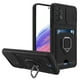 thumbnail image 2 of Para Samsung Galaxy A02 M02 A02S A03S A04 A04E A10S A11 A12 A13 A04S, funda multifuncional para teléfono, resistente a los golpes, soporte para coche, soporte para teléfono, almacenamiento de tarjetas, 2 of 4