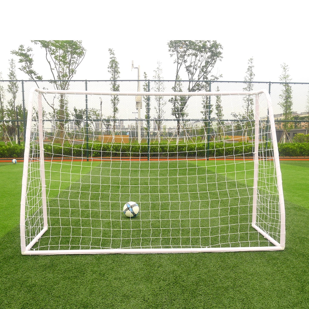 HomGarden 6 x 4 Portable Soccer Goal Net Football Post Target Net Tournament Regulation Training Aid Ultimate Backyard Outdoor Kids Soccer Goal 