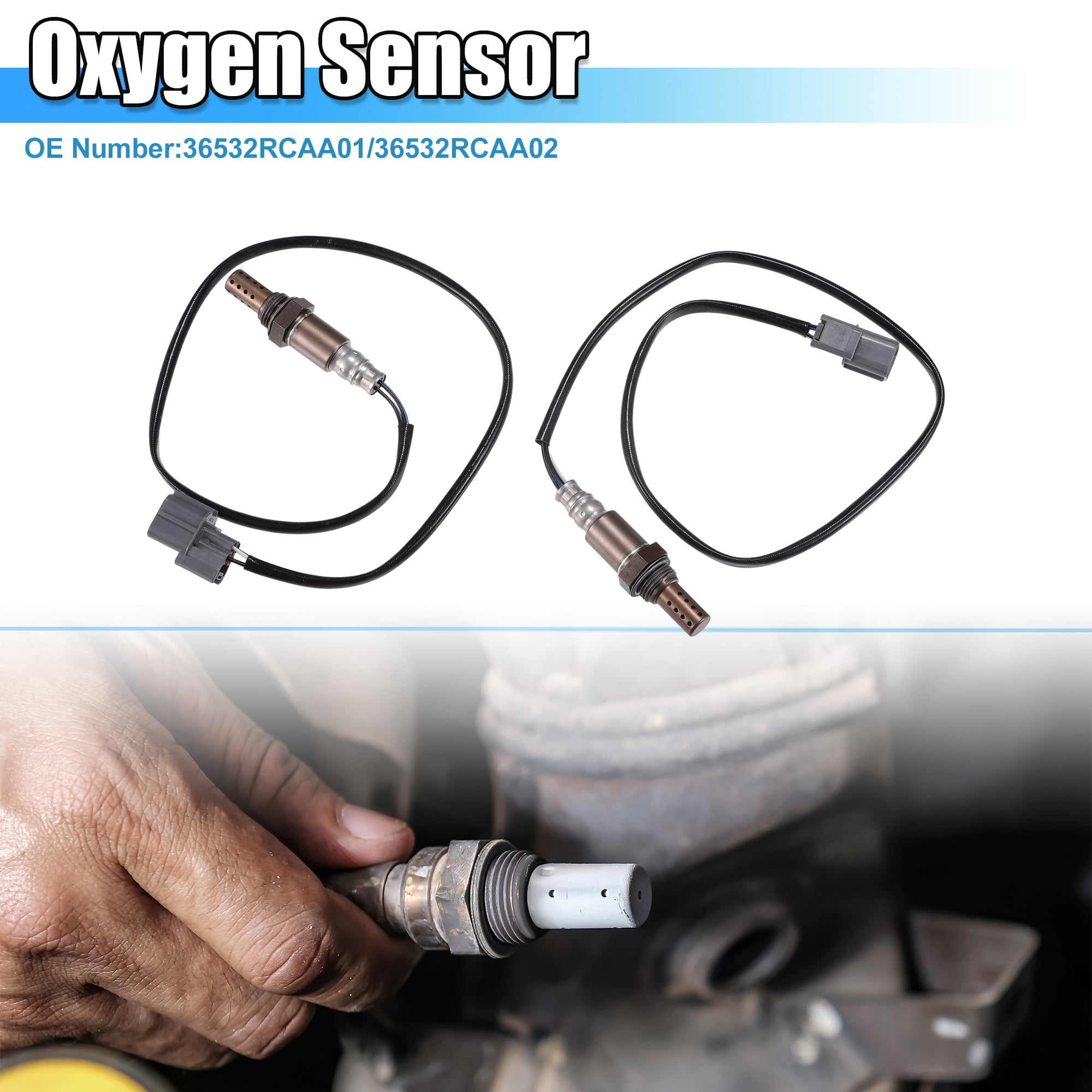 Unique Bargains 2Pcs Downstream Oxygen Sensor for Acura MDX 2003-2006
