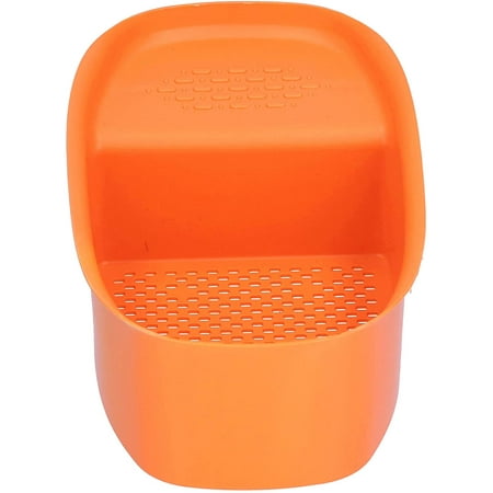 

Sink Drain Rack 3X8.3In Drain Basket Sturdy Convenient Save Space For Leftover Fruit And Vegetable Dish Rack Filter For Kitchen(Orange)