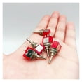 thumbnail image 4 of 1/5 PCS,Red Mini 3Pin 6mm 2/3 position,Self-Resetting Toggle Switches ON-(ON)DPDT,Toggle Switches 6A/125V 3A/250V AC MTS-112, 4 of 6