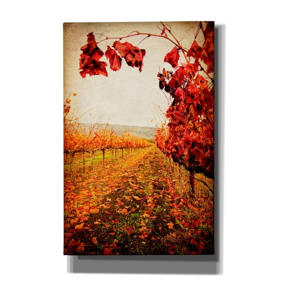 Epic Graffiti 'Autumn Vines' by Jessica Rogers, Canvas Wall Art, 26"x40"