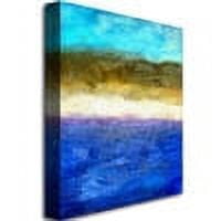 Trademark Fine Art Michelle Calkins 'Abstract Dunes' Canvas Art 35x47 Inches (MC105-C3547GG)
