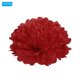 thumbnail image 3 of Uxcell 6" Pompones de papel duraderos para decoración de fiestas de boda rojos, paquete de 10, 3 of 6