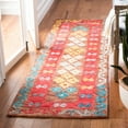 thumbnail image 3 of SAFAVIEH Aspen Edna Tribal Area Rug, Brown/Red, 5' x 8', 3 of 10